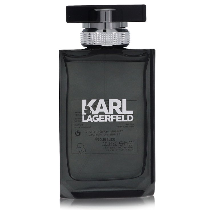karl lagerfeld cologne eau de toilette spray (tester) 3.4 oz