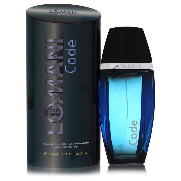 lomani code by lomani eau de toilette spray 3.4 oz
