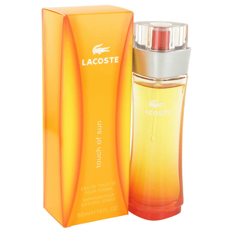 touch of sun by lacoste eau de toilette spray 1.7 oz