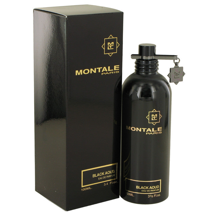 montale black aoud by montale eau de parfum spray (unisex) 3.4 oz
