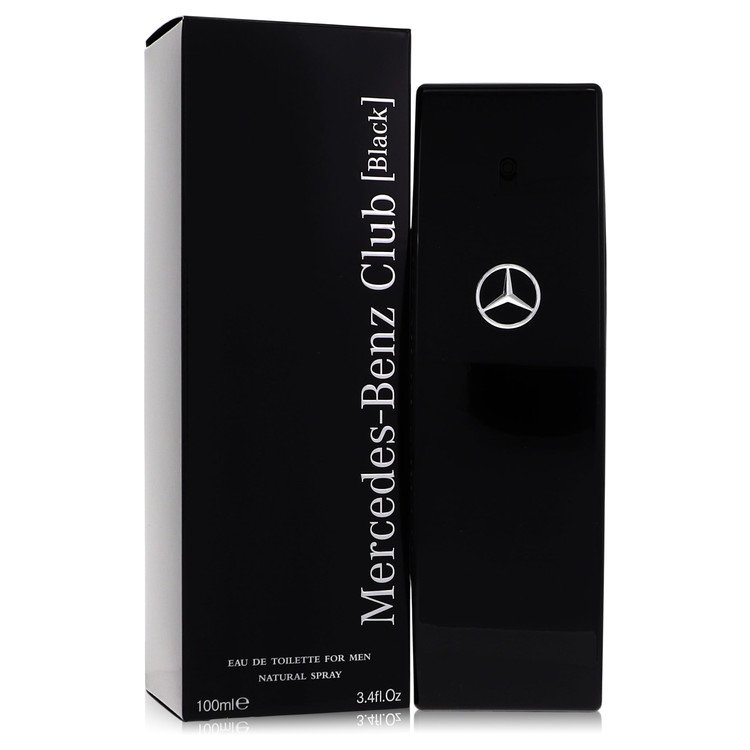 mercedes benz club black by mercedes benz eau de toilette spray 3.4 oz