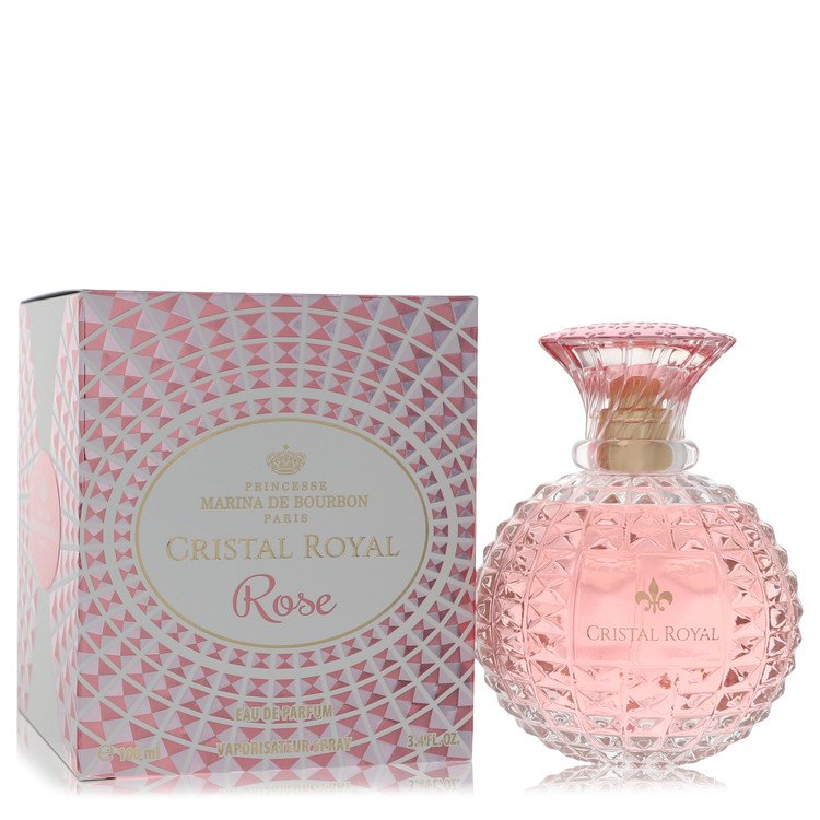 marina de bourbon cristal royal rose by marina de bourbon eau de parfum spray 3.4 oz