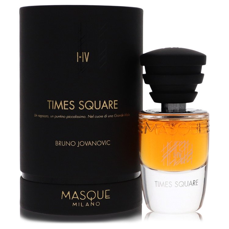 masque milano times square by masque milano eau de parfum spray (unisex) 1.18 oz