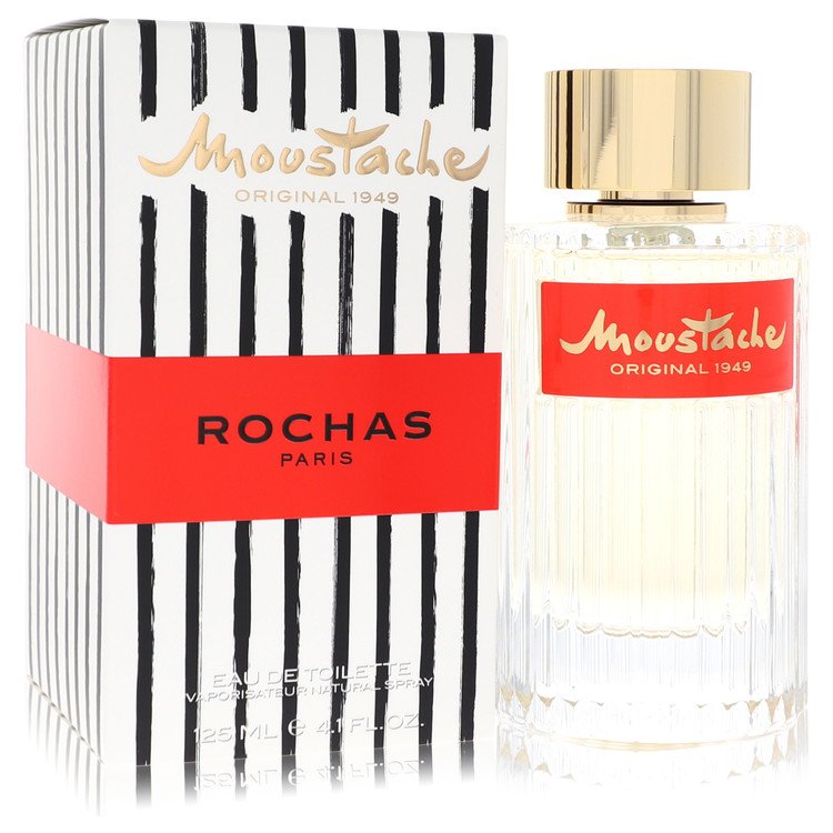 moustache by rochas eau de toilette spray 4.1 oz
