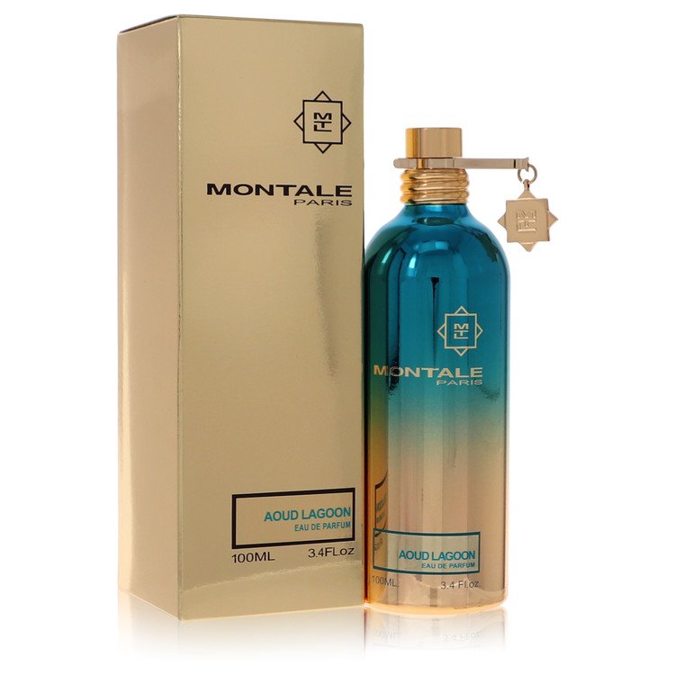 montale aoud lagoon by montale eau de parfum spray (unisex) 3.4 oz
