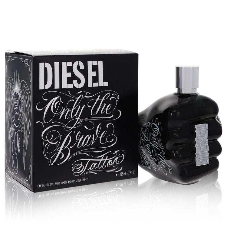 only the brave tattoo by diesel eau de toilette spray 4.2 oz