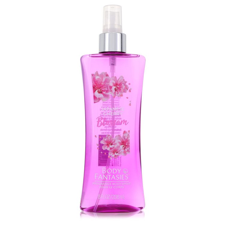 body fantasies signature japanese cherry blossom by parfums de coeur body spray 8 oz