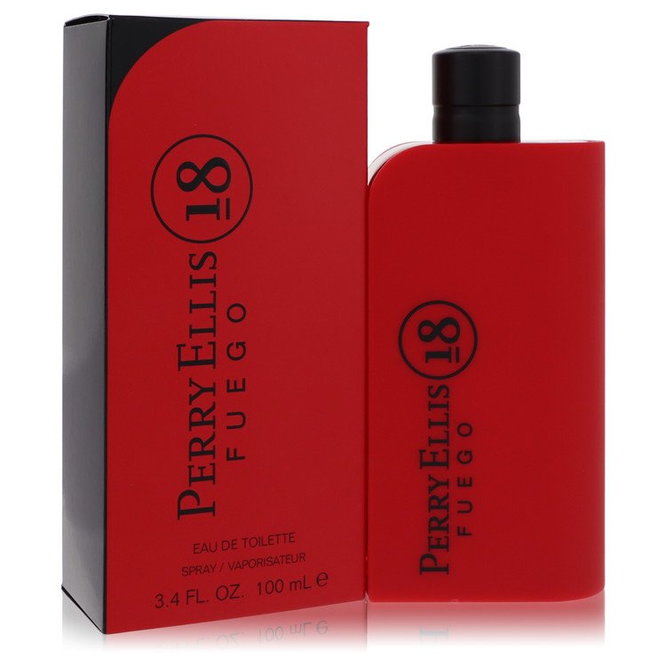 perry ellis 18 fuego by perry ellis eau de toilette spray 3.4 oz