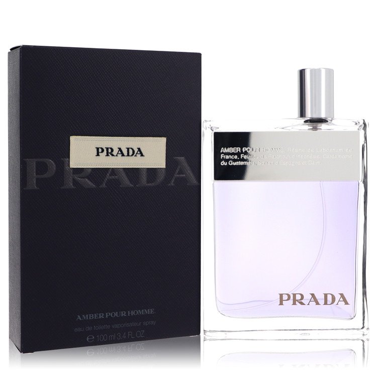 prada amber by prada eau de toilette spray 3.4 oz
