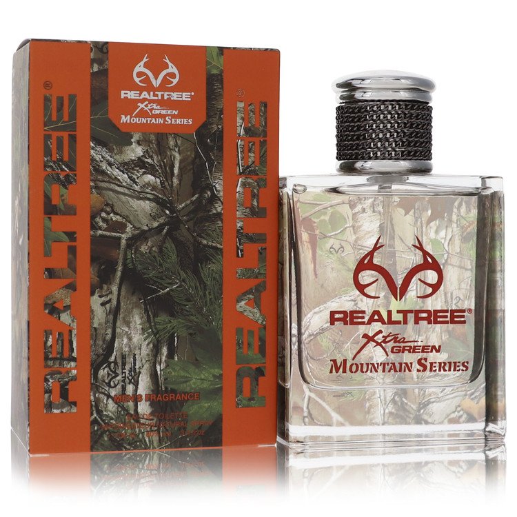realtree mountain series by jordan outdoor eau de toilette spray 3.4 oz
