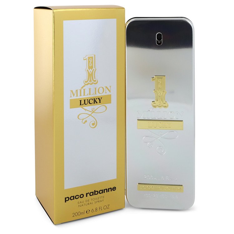 1 million lucky by paco rabanne eau de toilette 6.8 oz
