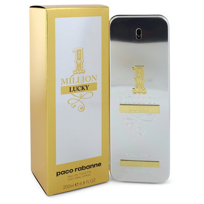 1 million lucky by paco rabanne eau de toilette 6.8 oz