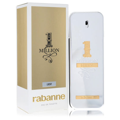 1 million lucky by paco rabanne eau de toilette 3.4 oz