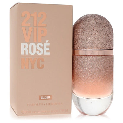 212 vip rose elixir by carolina herrera eau de parfum spray 1.7 oz