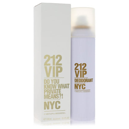 212 vip by carolina herrera deodorant spray 5 oz