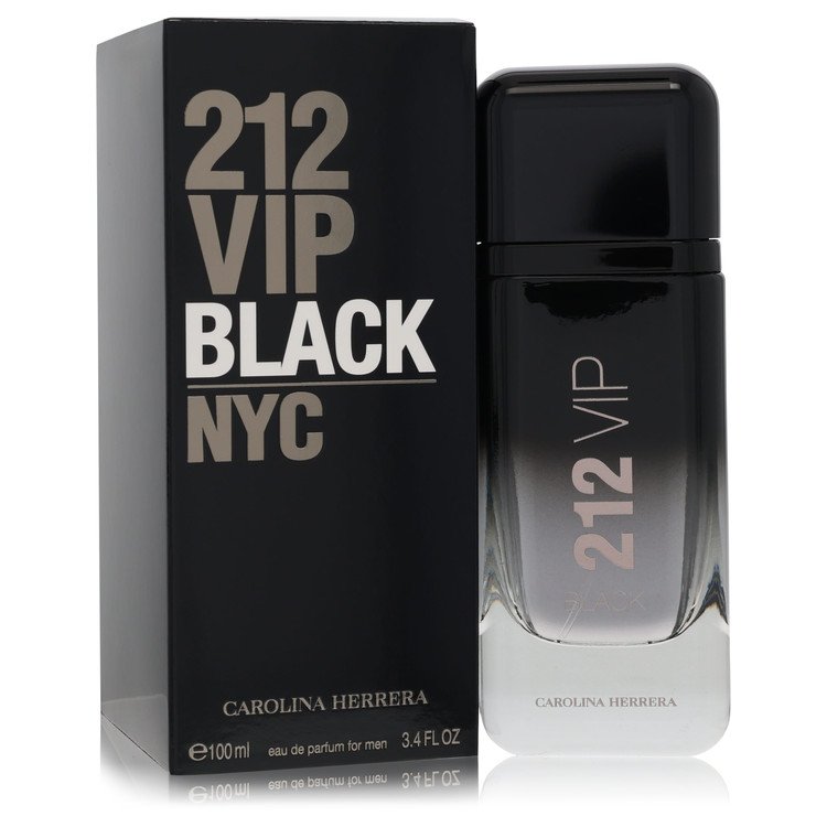 212 vip black by carolina herrera eau de parfum spray 3.4 oz
