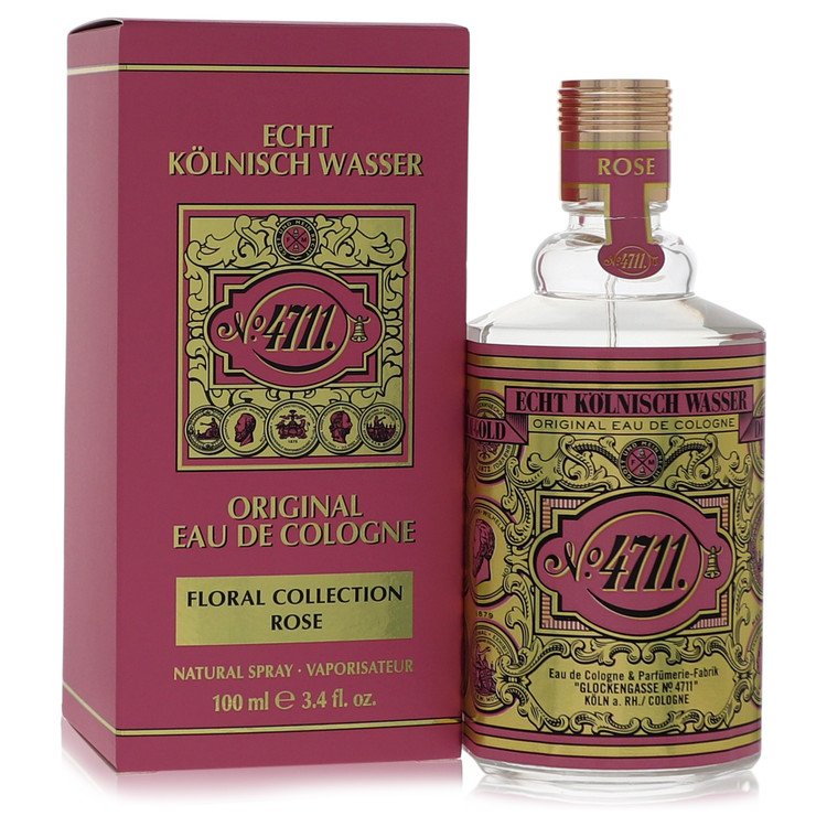 4711 floral collection rose by 4711 eau de cologne 3.4 oz