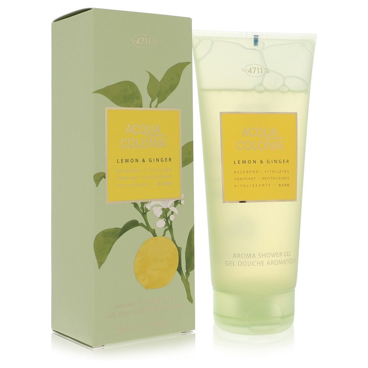 4711 acqua colonia lemon & ginger by 4711 shower gel 6.8 oz