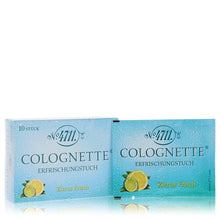 4711 colognette refreshing lemon by 4711 box of 10 refreshing tissues --