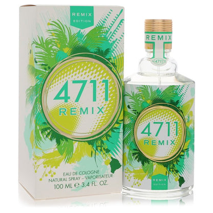 4711 remix green oasis by 4711 eau de cologne 3.4 oz