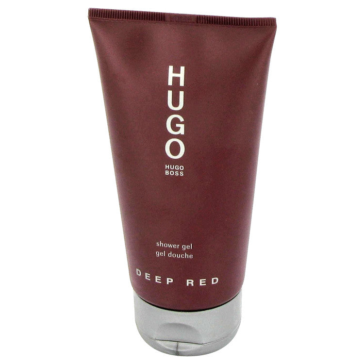 hugo deep red by hugo boss shower gel 5 oz