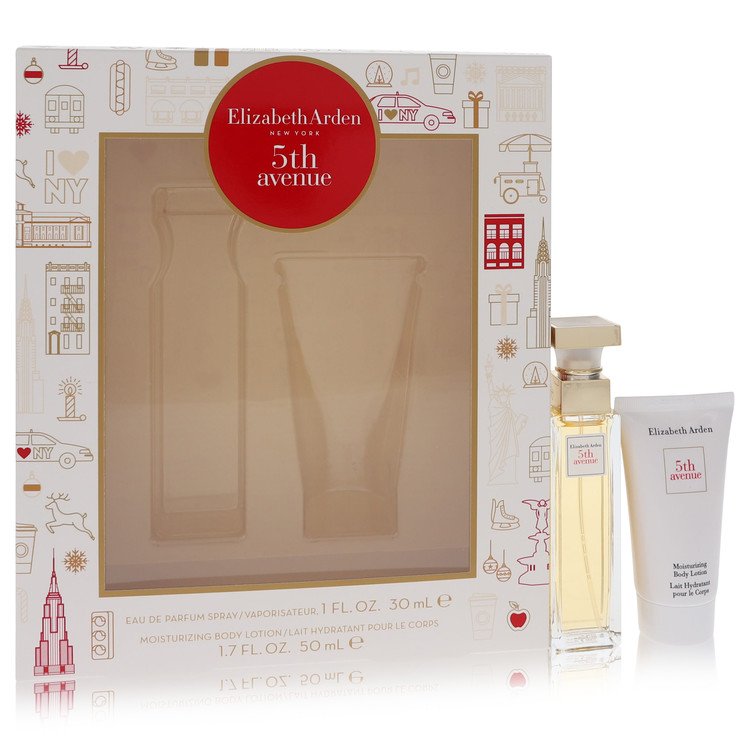 5th avenue by elizabeth arden gift set - 1 oz eau de parfum spray + 1.7 oz body lotion --