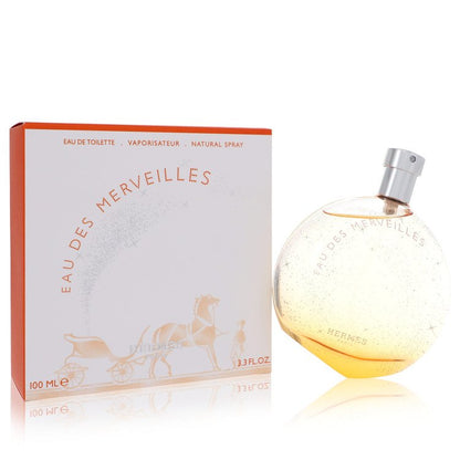 eau des merveilles by hermes eau de toilette refillable spray 1 oz