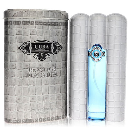 cuba prestige platinum by fragluxe eau de toilette spray 1.17 oz