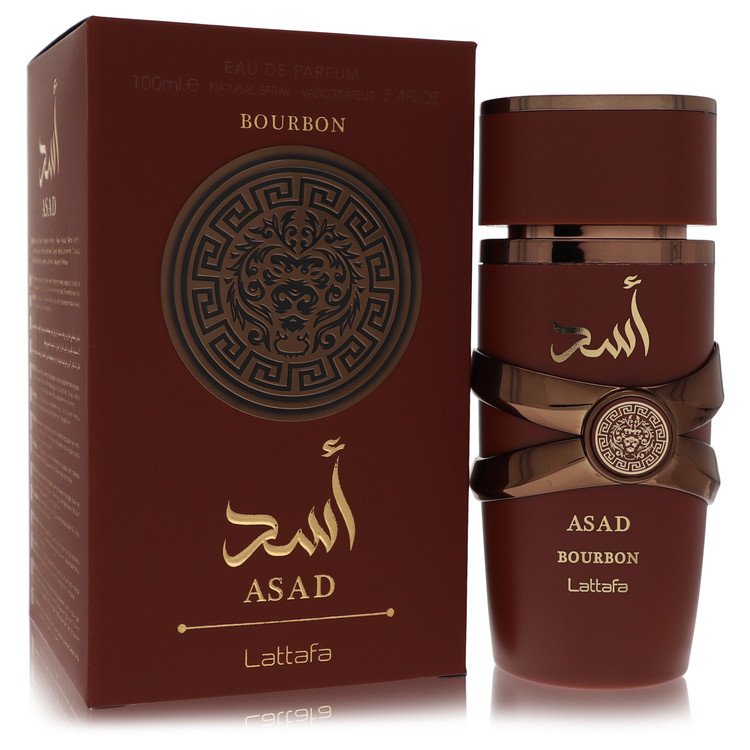 lattafa asad bourbon by lattafa parfum 3.4 oz