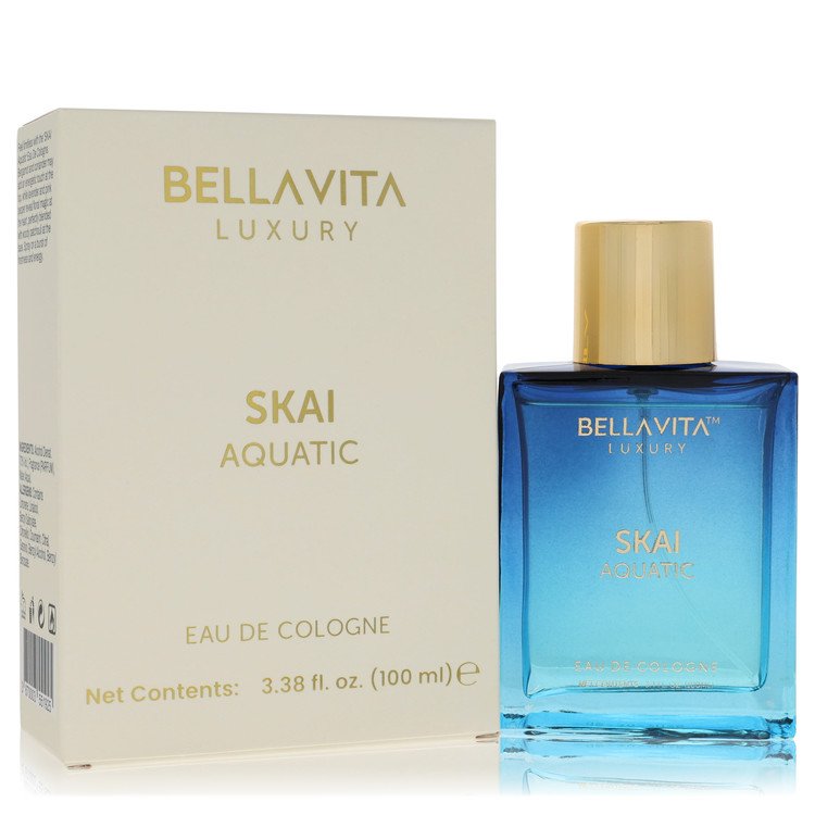 bellavita luxury skai aquatic by bellavita eau de cologne 3.38 oz