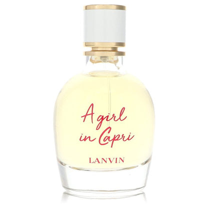 a girl in capri by lanvin eau de toilette spray (tester) 3 oz