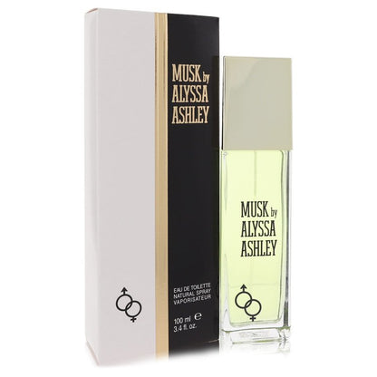 alyssa ashley musk by houbigant eau de toilette spray 3.4 oz