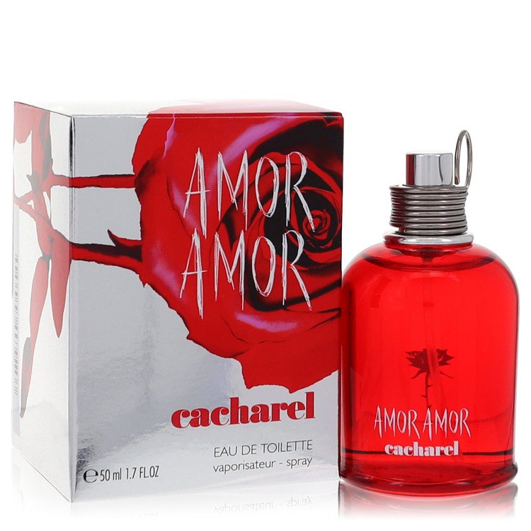 amor amor by cacharel eau de toilette spray 1.7 oz