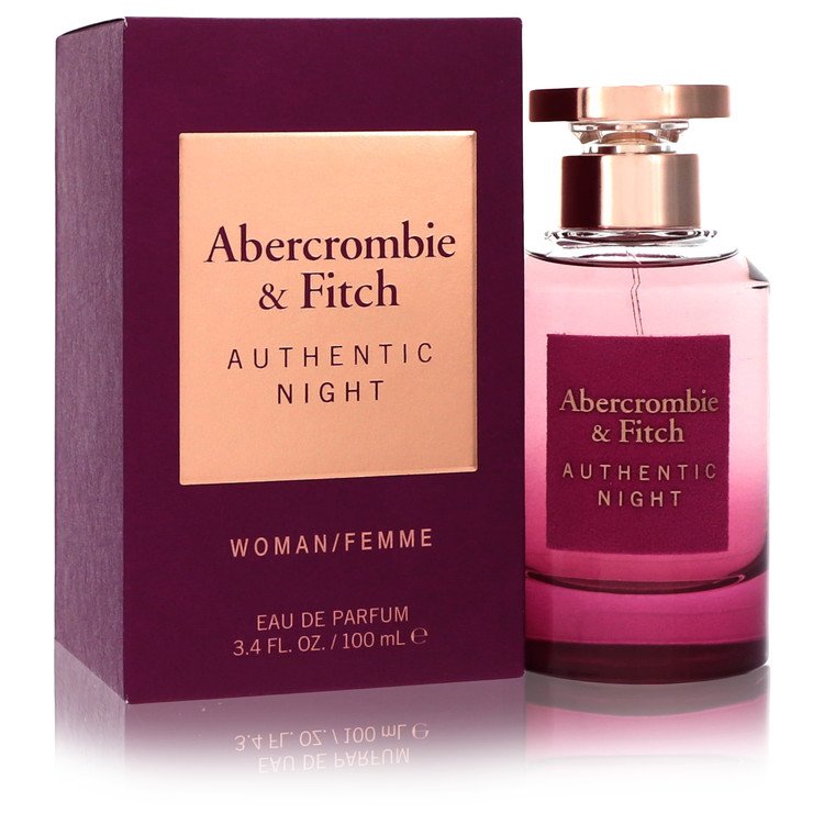 abercrombie & fitch authentic night by abercrombie & fitch eau de parfum spray 3.4 oz