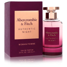 abercrombie & fitch authentic night by abercrombie & fitch eau de parfum spray 3.4 oz