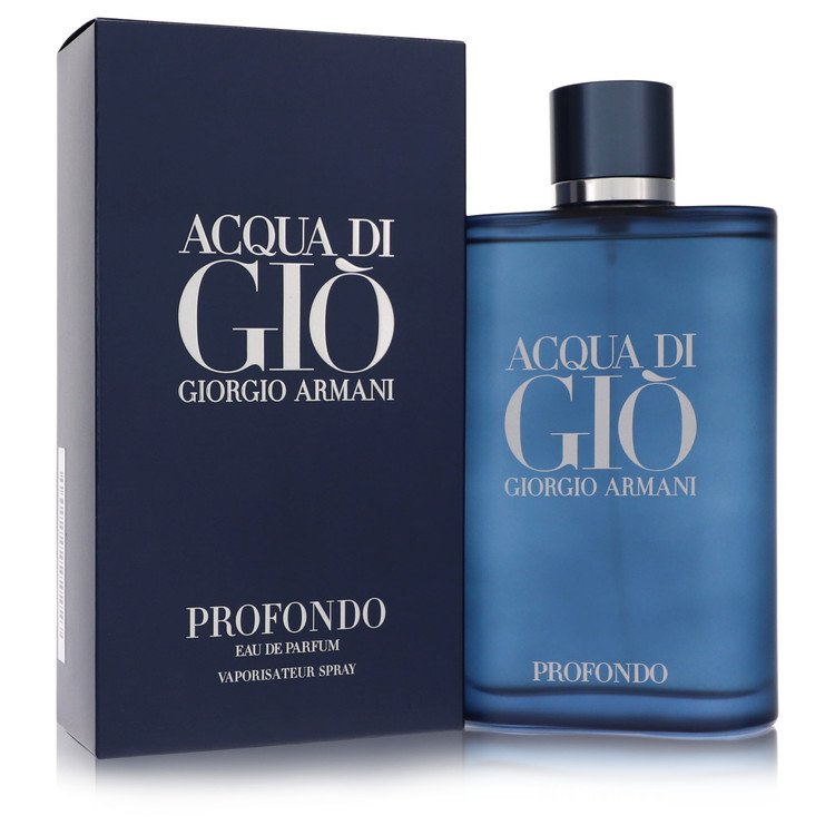 Acqua Di Gio Profondo Cologne by Giorgio Armani for Men - 6.7oz