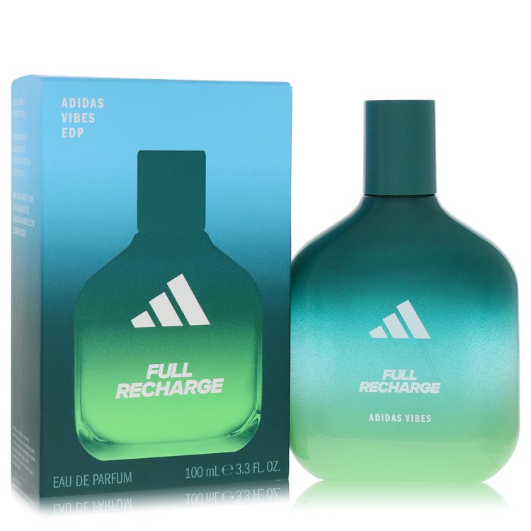 adidas vibes full recharge by adidas eau de parfum spray 3.3 oz
