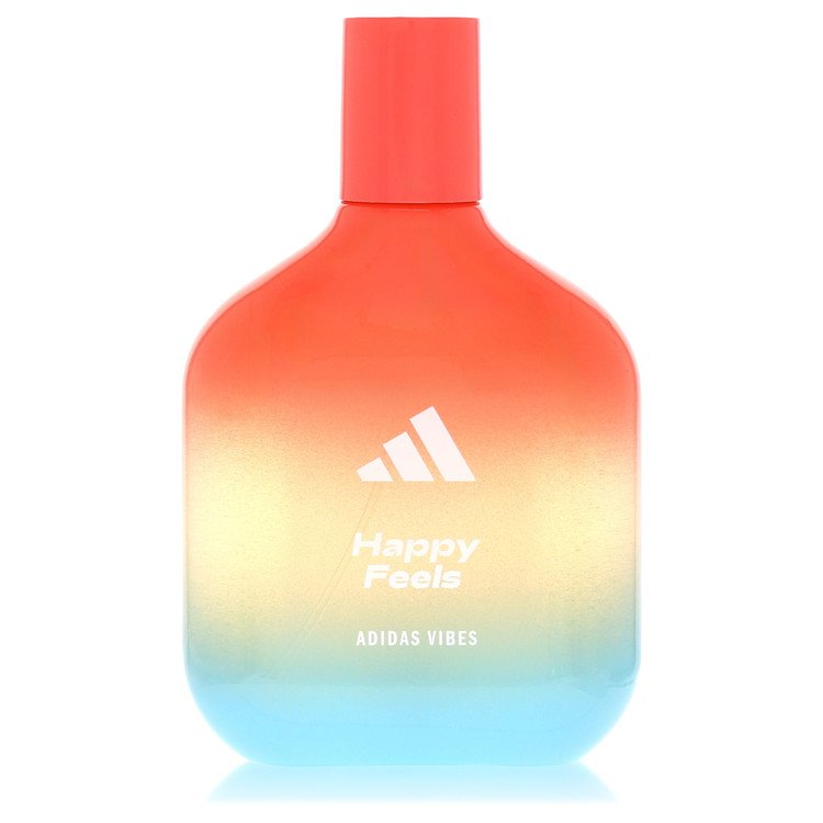 adidas vibes happy feels by adidas eau de parfum spray (tester) 3.3 oz