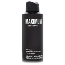 aeropostale maximum by aeropostale body spray 4.5 oz