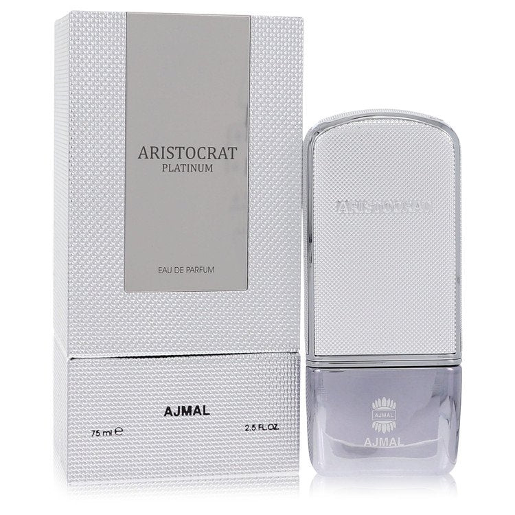 ajmal aristocrat platinum by ajmal eau de parfum spray 2.5 oz