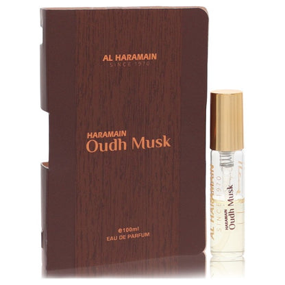 al haramain oudh musk by al haramain sample .06 oz