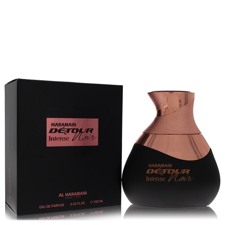 al haramain detour noir intense by al haramain eau de parfum spray (unisex) 3.4 oz