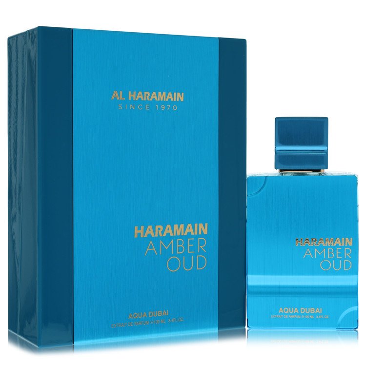 al haramain amber oud aqua dubai by al haramain extrait de parfum spray 3.33 oz