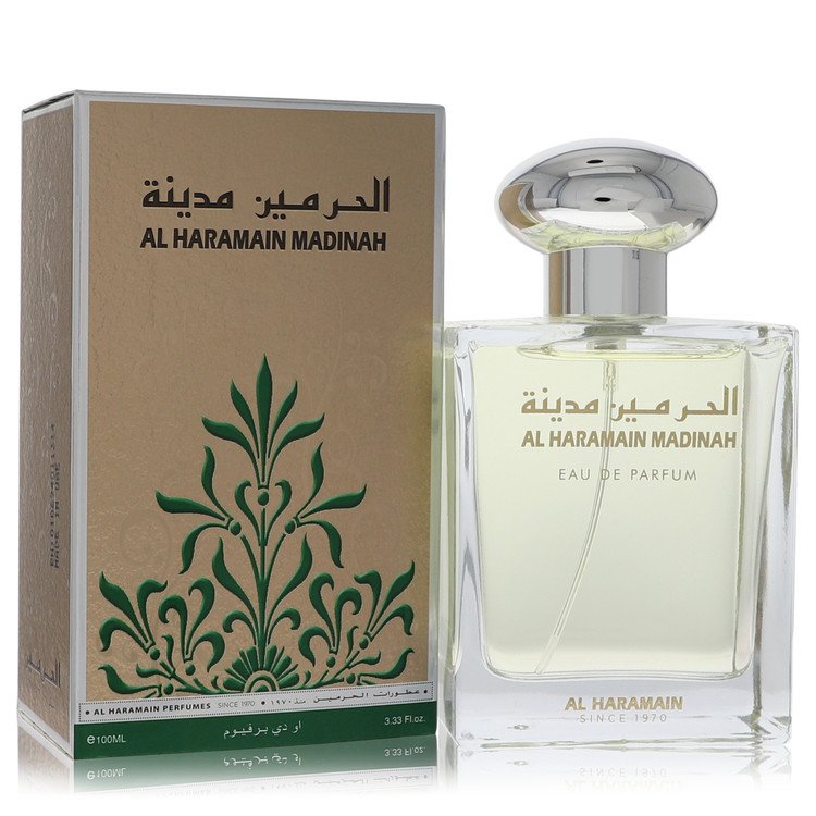 al haramain madinah by al haramain eau de parfum spray (unisex) 3.33 oz