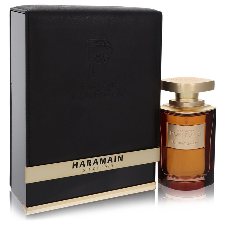 al haramain portfolio portrait sandal by al haramain eau de parfum spray (unisex) 2.5 oz