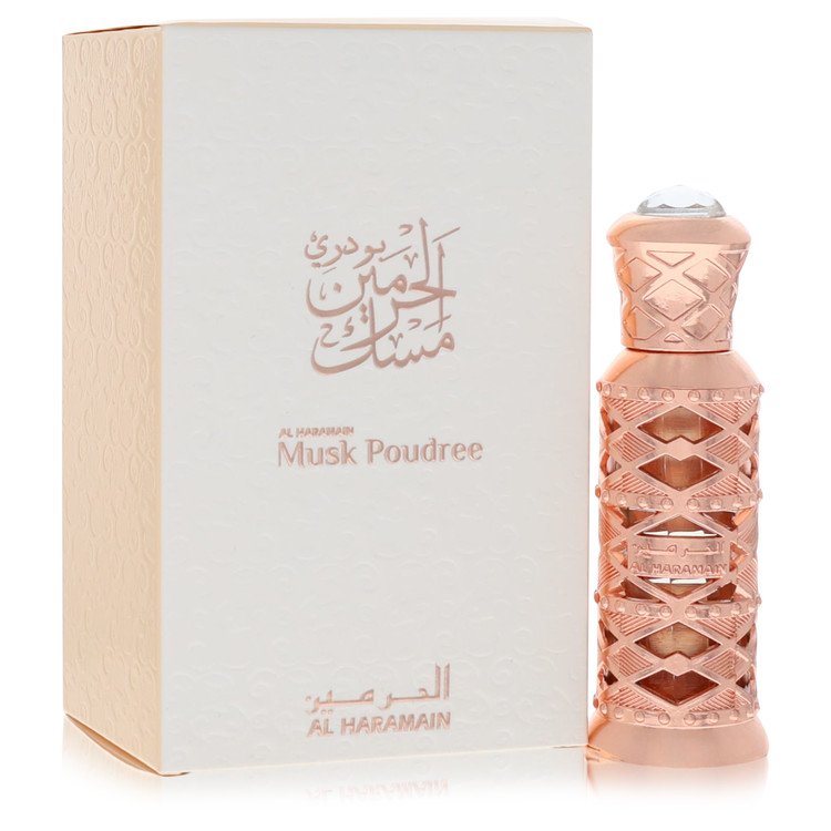 al haramain musk poudree by al haramain concentrated perfume oil 0.41 oz