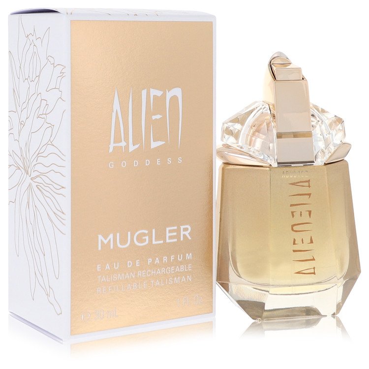 alien goddess by thierry mugler eau de parfum spray refillable 1 oz