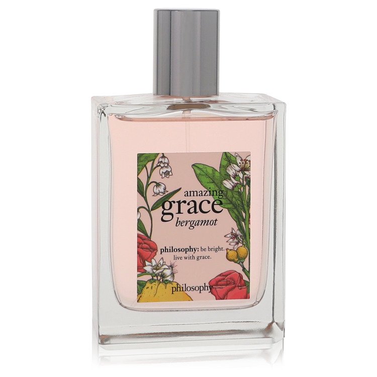 amazing grace bergamot by philosophy eau de toilette spray (unboxed) 4 oz