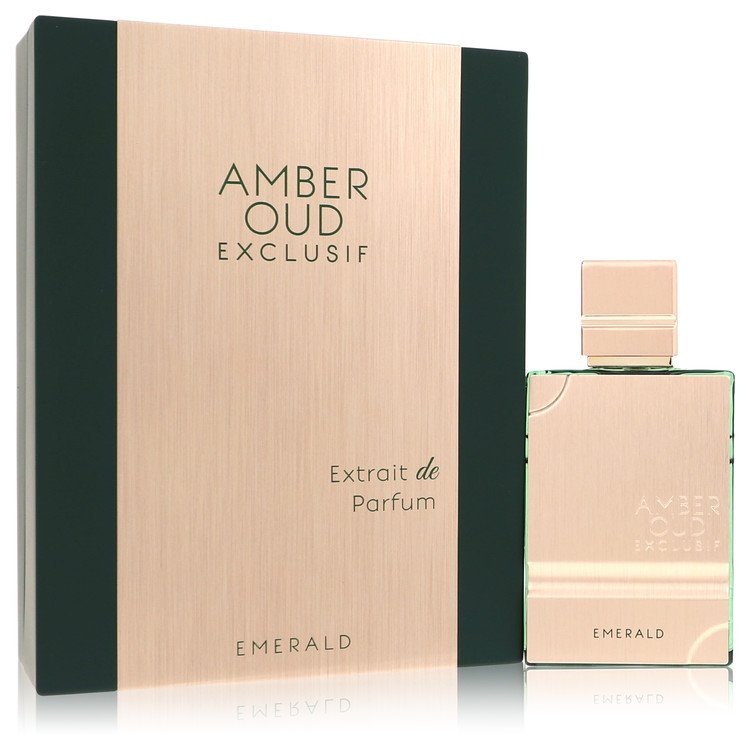 amber oud exclusif emerald by al haramain eau de parfum spray (unisex) 2 oz