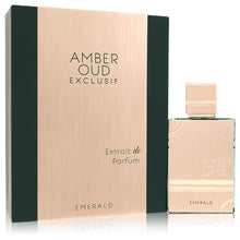 amber oud exclusif emerald by al haramain eau de parfum spray (unisex) 2 oz